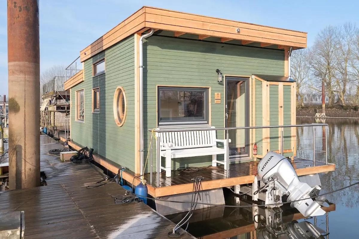 Wohnlich, Hochwertig - Hausboot Petite Mit Kamin Hotel Hamburg