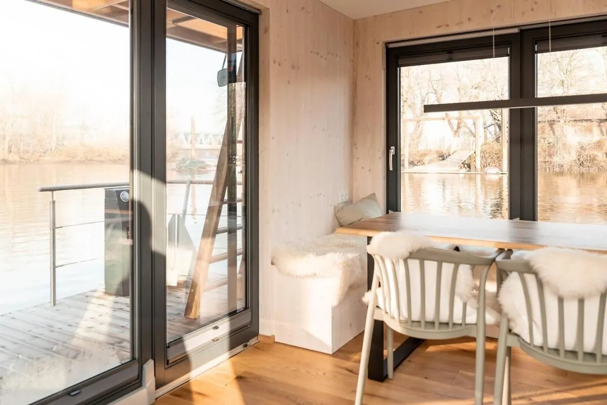 Wohnlich, Hochwertig - Hausboot Petite Mit Kamin Hotel Hamburg